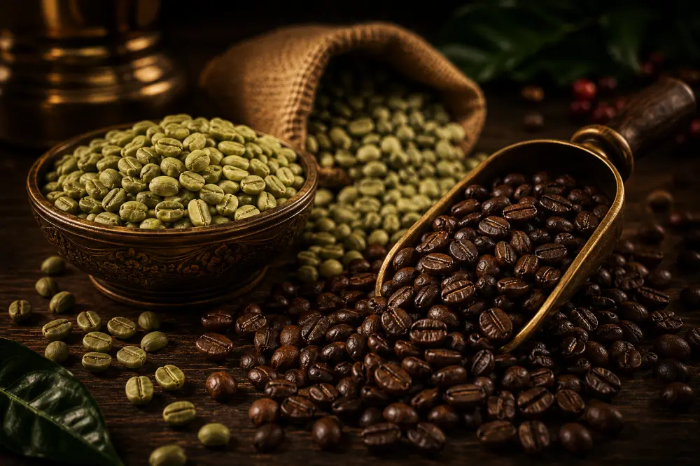 Wayanad Coorg Arabica Robusta coffee beans wholesale