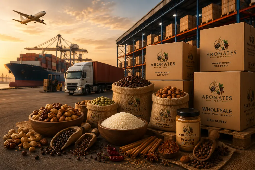 Aromates Spices wholesale export bulk order inquiry